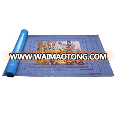 Custom Personalized Paper Cardboard 1000 Pieces Roll Up Jigsaw Puzzle Mat